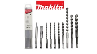 “Unbox”  Makita D47335 10pce SDS Plus Bit Set [upl. by Auberbach]