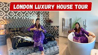 Inside a modern London luxury apartment  House tour vlog  Albeli Ritu [upl. by Gearhart]