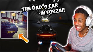 Driving The Dads Insane Porsche In Forza [upl. by Calendra]