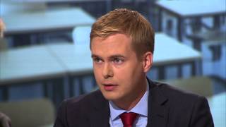 Gustav Fridolin MP pressas om lärarlönerna SVT [upl. by Christalle130]