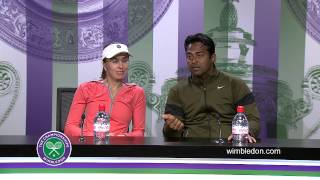 Leander Paes amp Martina Hingis Final Press Conference [upl. by Aloysius827]