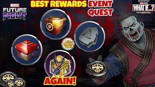 New Event Quest 🎁 Best Rewards Free Premium Card CTP Artifact Selector  Marvel Future Fight [upl. by Zoi]