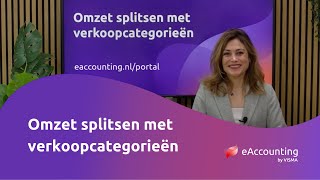 Omzet splitsen met verkoopcategorieën [upl. by Ayokal]