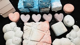 Crushing Gym Chalk  Reformed Gym Chalk Different Texture Chalk Oddly Satisfying  ASMR [upl. by Kowal]