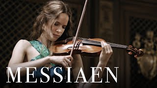 Aubree Oliverson  violin  Håkon Austbø  piano  Olivier Messiaen  Thème et variations [upl. by Eilsil]