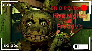 🔴MARATÓN de FIVE NIGHTS AT FREDDYS 3🔴 [upl. by Aenit]