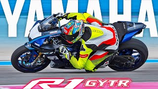 Yamaha R1 GYTR  PROVA abbiamo provato la R1 perfetta A Misano con la Yamaha dei sogni [upl. by Monreal396]