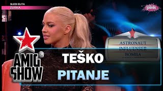 Teško pitanje  Ami G Show S16  E22 [upl. by Flam]