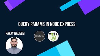 62Query Params with Expressjs UrduHindi [upl. by Giavani]