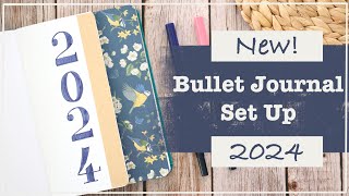 2024 New Bullet Journal Set Up  Plan With Me  Beginner Friendly [upl. by Watson]