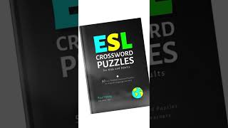 ESL Crossword Puzzles for Kids and Adults  Available on Amazon [upl. by Ellicott]