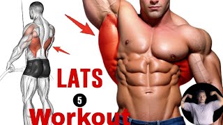 Best back workout lats 😮☠️ most viewed Back ki subsa tagdi exercise [upl. by Sorcha]