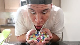 15000 GIANT ORBEEZ CHALLENGE [upl. by Boyse]