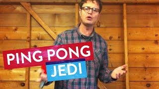 Rainn Wilson is a Master Ping Pong Jedi [upl. by Aneladgam]