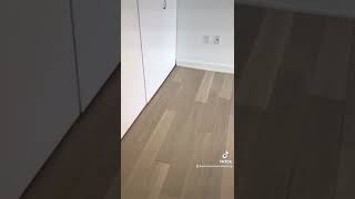 How To Install Engineered Hardwood Flooring Glue Down  New York City [upl. by Kenlee]