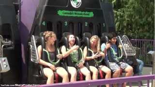 Drop Tower OffRide Canadas Wonderland [upl. by Araec666]