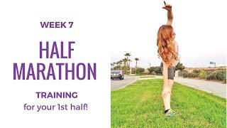 Half Marathon Training Week 7 [upl. by Atteloc21]