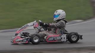 Hooton park karting indi clubman round 10 2023 micro and honda cadet [upl. by Sexton]