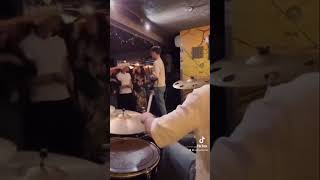 Who needs Toms🤷‍♂️ drums groovedrumming drummer indiemusic jam [upl. by Ainezey]