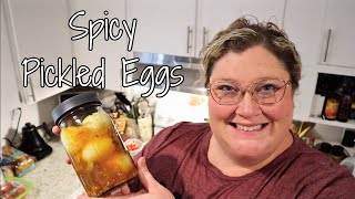 Spicy Pickled Eggs [upl. by Drusus]