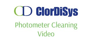 ClorDiSys Solutions Inc  Photometer Cleaning [upl. by Omik]