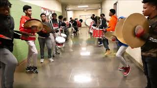 Langston Hughes Drumline Performance 2023 after practice highlights HD 4K [upl. by Ditmore]