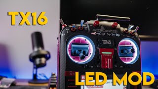 RadioMaster TX16S Gimbal led mod [upl. by Zarla]