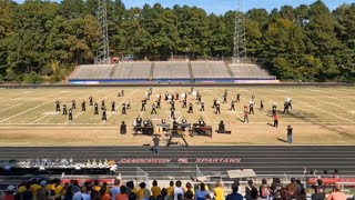 NC Heritage High Schools Marching Huskies 2024  quotAGENT 54quot  Sanderson HS competition [upl. by Llehcear]