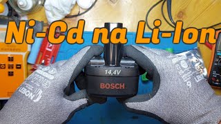 Bosch 144V NiCd na LiIon [upl. by Esimehc]