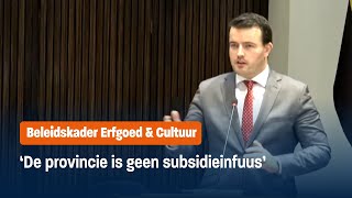 Cultuursubsidies verlagen erfgoed in stand houden  Harm Jan Polinder  Erfgoed en Cultuur [upl. by Elyr]