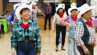 Cowboy Cumbia Line Dance [upl. by Erina304]