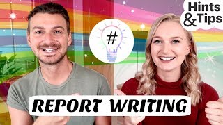 Report Writing For Teachers  Tips and Advice 2018 [upl. by Gapin]