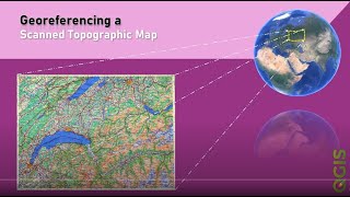 Georeferencing in QGIS [upl. by Nalehp]