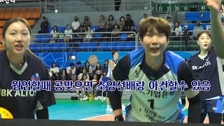 20241002 코보컵 IBK vs 아란마레 웜업4 [upl. by Kcirdot]