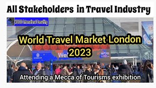 WORLD TRAVEL MARKET 2023  THE MECCA OF TOURISMS EXHIBITION IN LONDON [upl. by Nyliuqcaj]