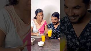 ഈ മണ്ടനെ പറ്റിക്കാൻ എന്താ എളുപ്പം 😂 Husband Wife cheating COMEDY😜 funnyvideo comedy reels short [upl. by Enak]