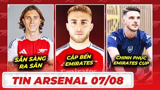 CHỐT NGÀY RA MẮT CALAFIORI 5 TRỤ CỘT TRỞ LẠI TẠI EMIRATES CUP [upl. by Bal]