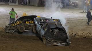 2024 Fairfield County Fair Demolition Derby  Friday Show [upl. by Huberman]