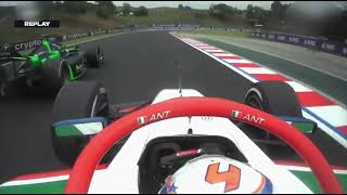 Andrea Kimi Antonelli is INSANE 2024 Hungary F2 Feature Race [upl. by Esmerelda]