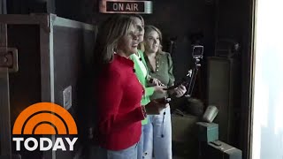 Boo TODAY anchors tour Jimmy Fallon’s ‘Tonightmares’ [upl. by Tuorah]