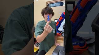 Can you use a Treadmill as a Nerf Blaster nerf funny nerfguns [upl. by Eatnad]