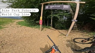 Bike Park Pohorje Maribor World Cup Line [upl. by Irena]