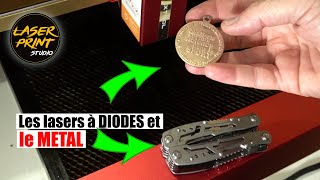 PERSONNALISER ou DECAPER du métal avec un laser à DIODES ça donne quoi [upl. by Cross]