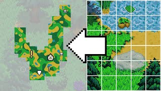 Converting Tiles to Pixels on a Minimap for a Procedural RPG  Wildaria Devlog 6 [upl. by Aidualk349]