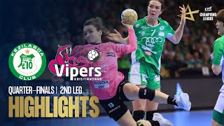 Gyori Audi ETO KC vs Vipers Kristiansand  Quarterfinals  EHF Champions League Women 202324 [upl. by Nosiaj]