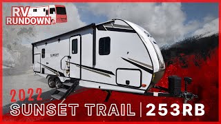 RV Rundown  2022 Crossroads RV Sunset Trail 253RB Rear Bath Travel Trailer Camper at Southern RV [upl. by Eerpud]