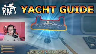 Raft  Yacht Guide  Full Ship Walkthrough [upl. by Margaret600]