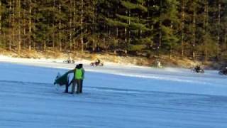 Ice Racing Sturbridge 2010 Ice Races Part 1 [upl. by Hauger561]