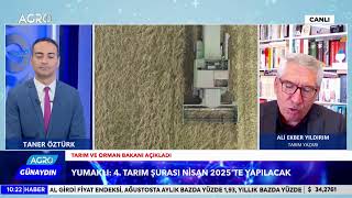 CANLI Zeytin Ve Zeytinyağı Rekolte Tahmini Belli Oldu  Tarım Yazarı Ali Ekber Yıldırım [upl. by Eelirem889]