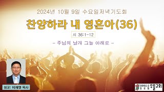 20241009 우물교회 수요일저녁기도회 설교 [upl. by Yt]